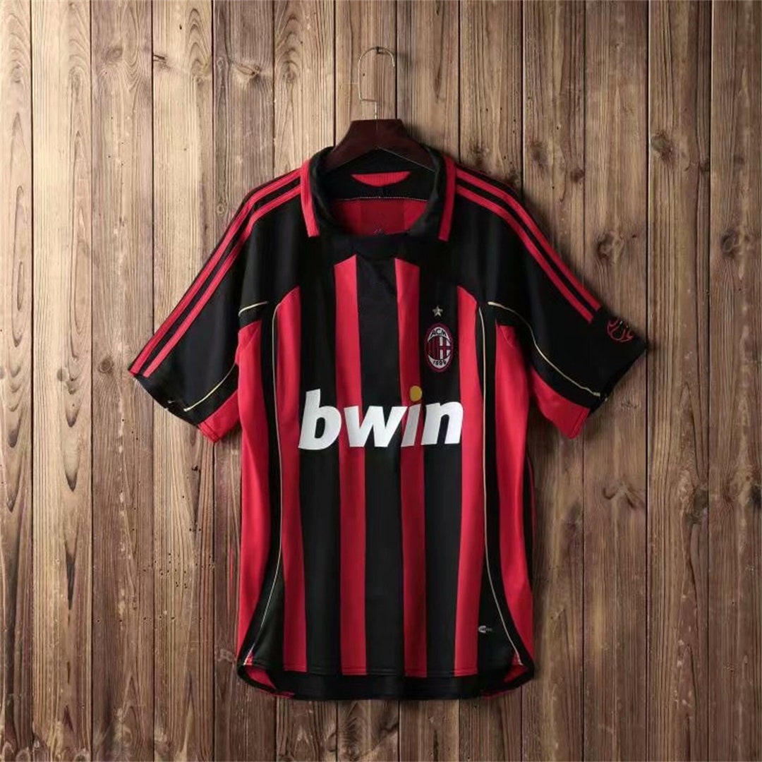 AC Mailand Retro Trikot 20062007 Heimtrikot AC Milan Kaka Etsy Schweiz