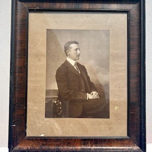 Portrait de gentleman de la fin de l'époque victorienne