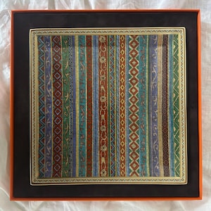 Hermes Paris Tray Cheval d’orient Square Plate 9.06" Unused with Box