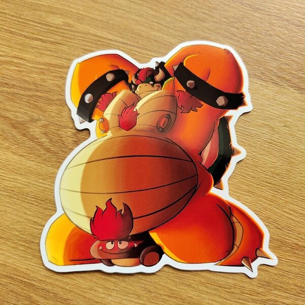STICKER: Bowser & Goomba