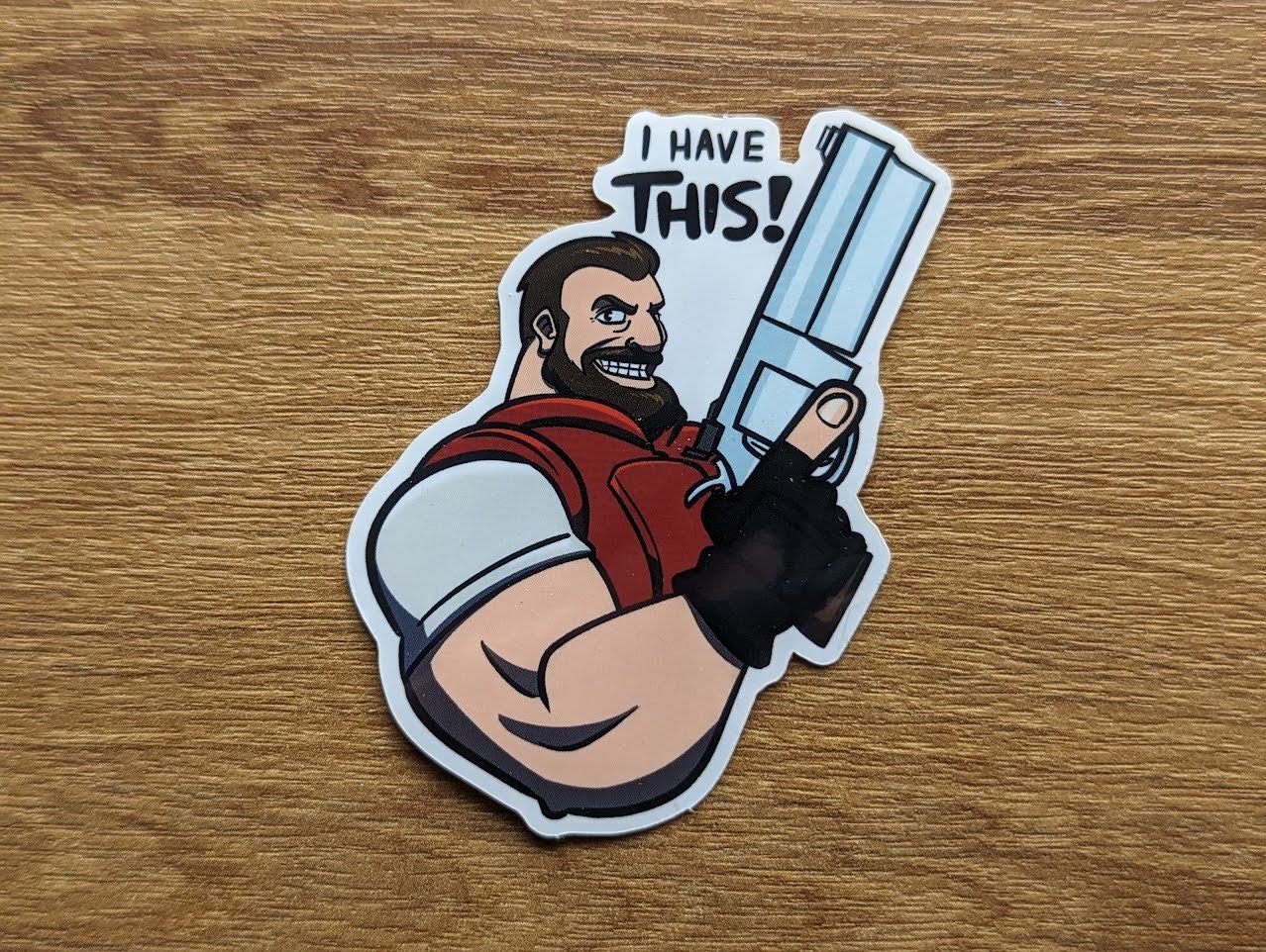 STICKER: Barry Burton - Etsy