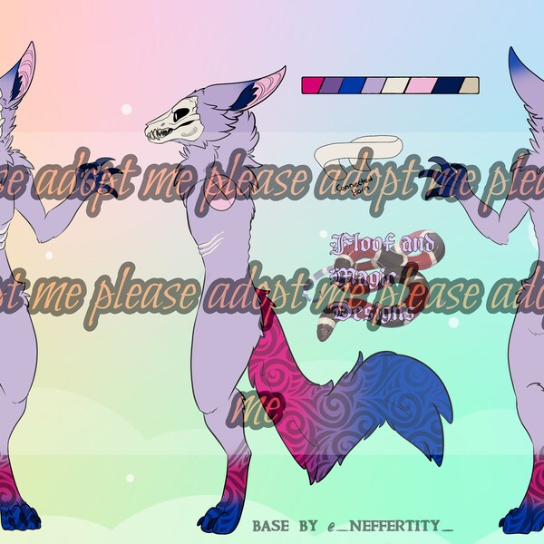 Skulldog Furry - Etsy