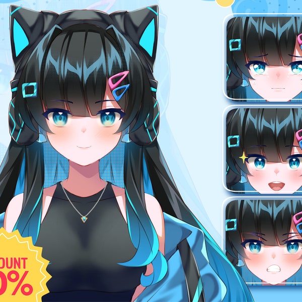 LIVE2D Vtuber-model aangepast | Vtuber-model | Vtuber-commissie | live2d | LIVE2D-model | Vtuber-ontwerp | vtuber tuigage I anime-personage