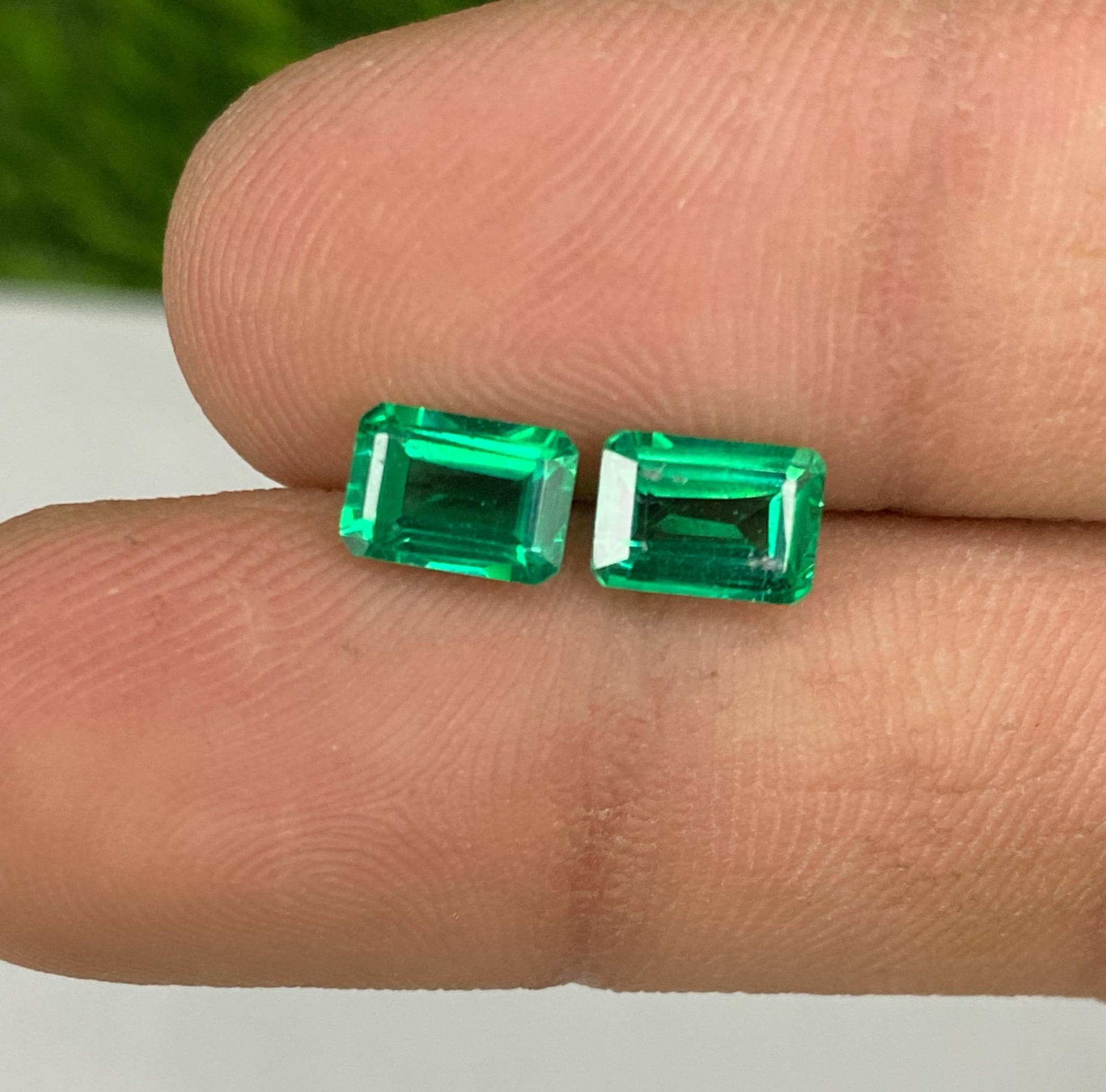 Octagon Green Emerald: 7x5mm Synthetic Gemstone Lot - Etsy Octagon Green Emerald: 7x5mm Synthetic Gemstone Lot - Etsy
