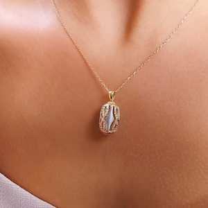 14K Solid Gold Infinity Necklace, Real Gold Dainty Infinity Love Choker, Solid Gold Infinity Necklace, Lovers Gift, Great Gift For Her
