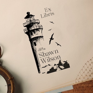 Ex libris Phare de Stamp