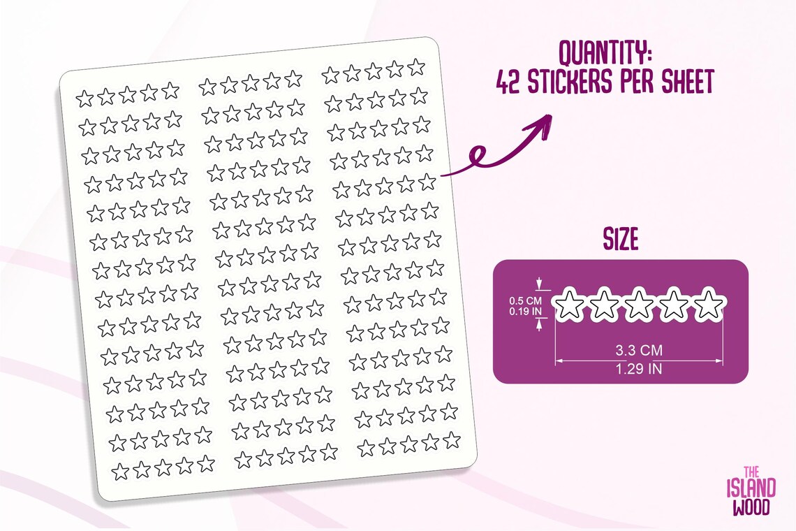 5-star Rating Planner Stickers - Book Journal Accessories - Etsy