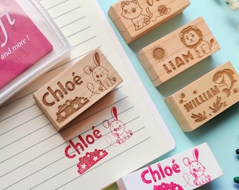 Personalized Kids Name Stamp for Clothing, School Supplies