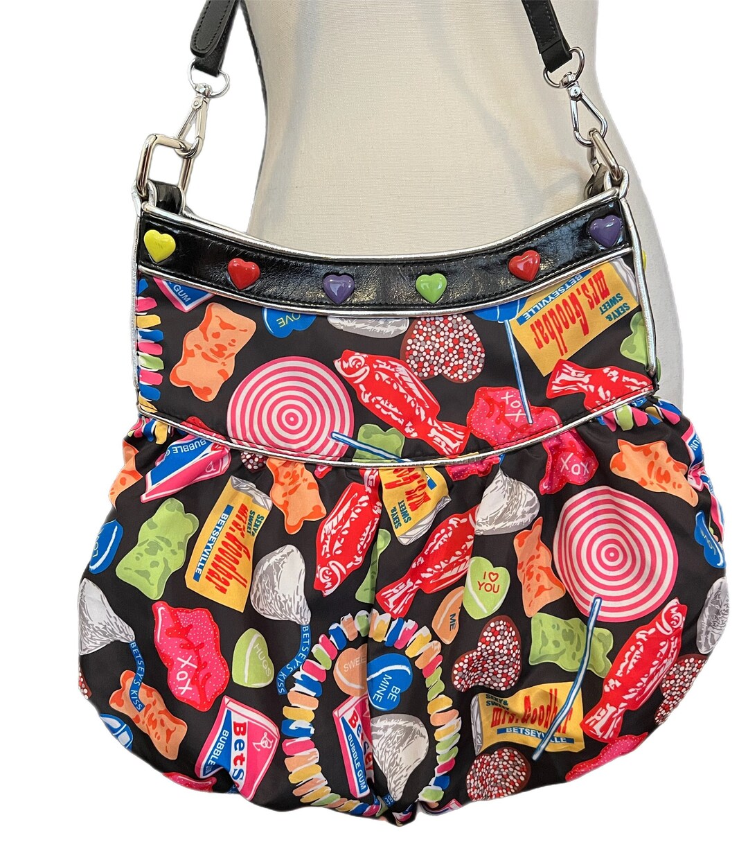 Vintage Y2K Betseyville by Betsey Johnson Candy Crossbody Bag Etsy