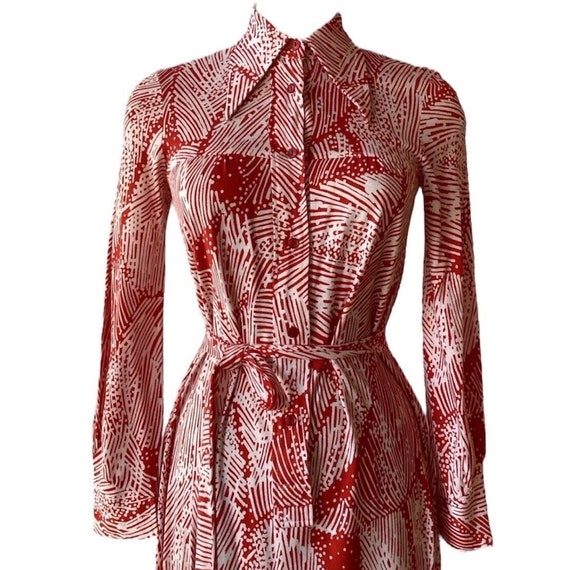 Vintage 1970’s Diane Von Furstenberg Button Up Co… - image 3