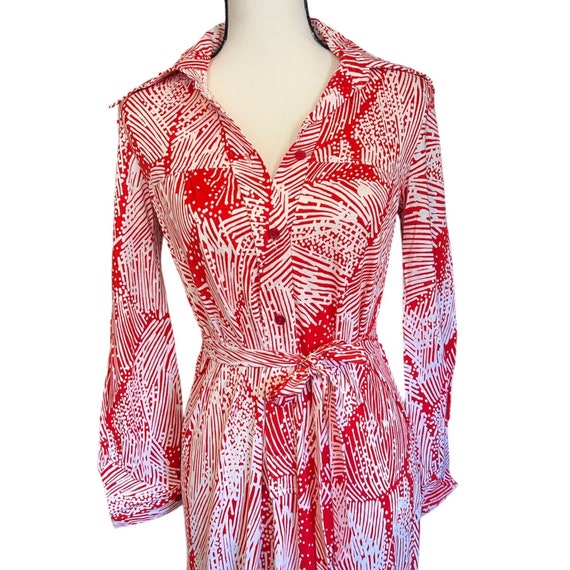 Vintage 1970’s Diane Von Furstenberg Button Up Co… - image 2