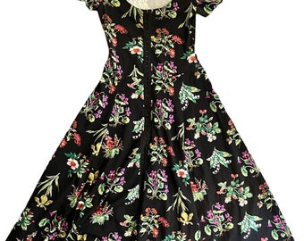 Betsey Johnson Vintage for Urban Outfitters Floral Maxi Dress