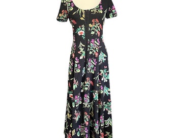 Betsey Johnson Vintage for Urban Outfitters Floral Maxi Dress