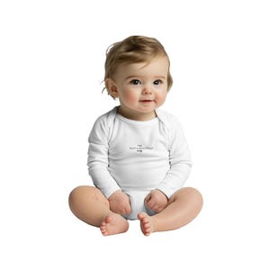 I am SUCH A BEAUTIFUL® BABY Classic Long Sleeve Bodysuit