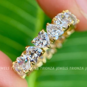 Heart anniversary band clearance