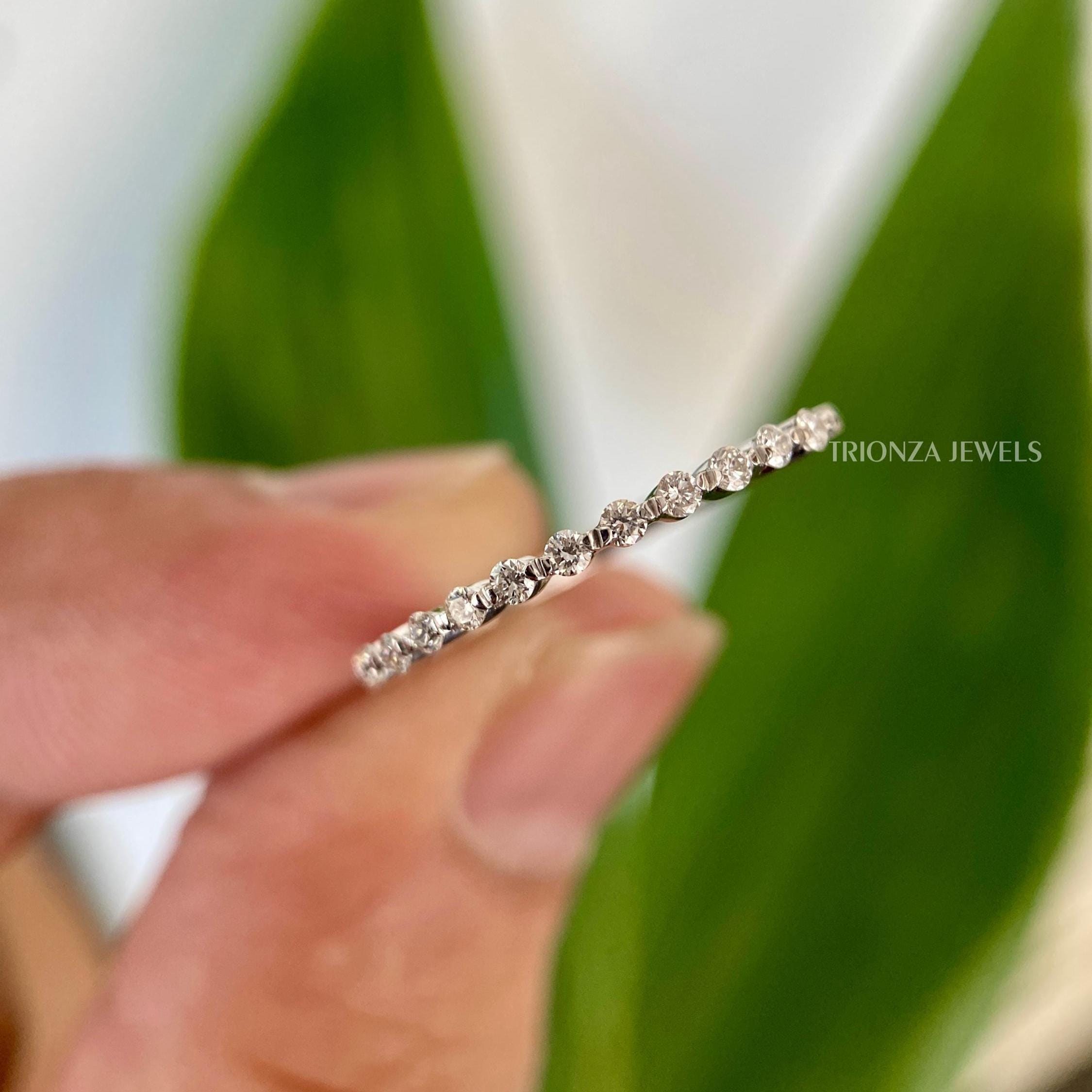 Eternity Band - 14k White Gold, 3.00 Ct (12538) Eternity Band - 14k White Gold, 3.00 Ct (12538)