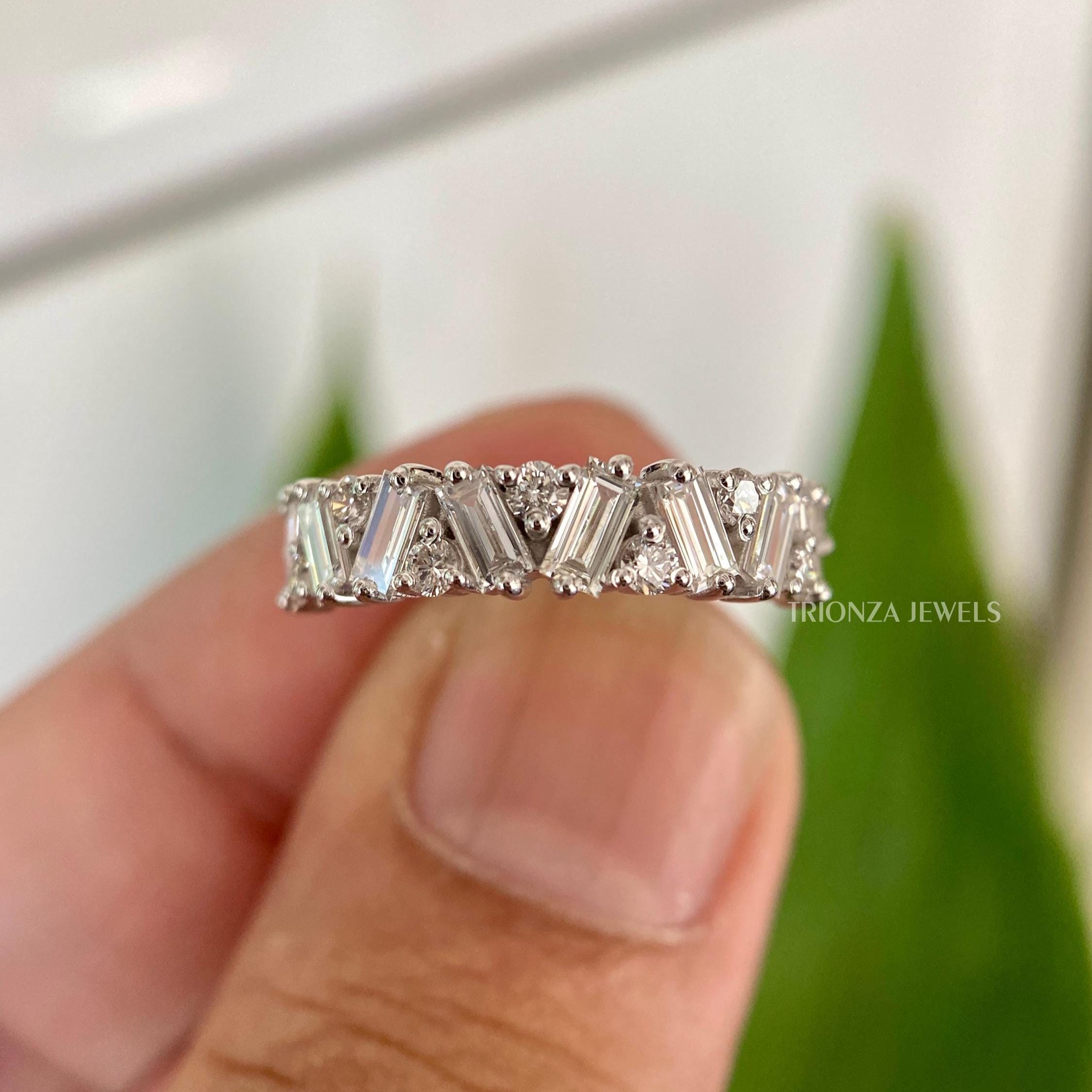 Eternity Band - 14k White Gold, 3.00 Ct (12538) Eternity Band - 14k White Gold, 3.00 Ct (12538)