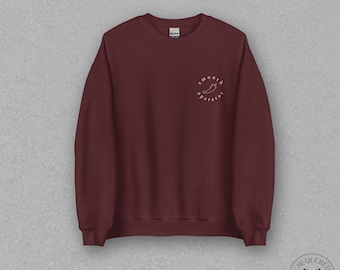 Carlos Sainz F1 Sweatshirt | Smooth Operator Quote | Unisex Formula One Jumper in Red