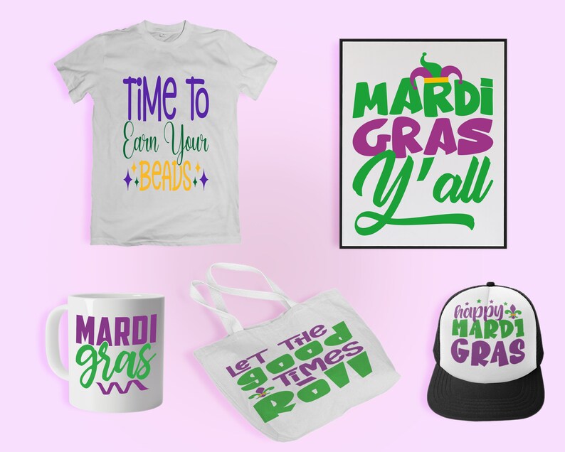mardi gras trucker hats