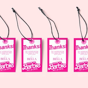 Barbie Thank You - Etsy Australia