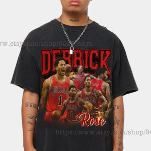 VTG NBA Adidas Chicago Bulls Derrick Rose Jersey 1 Mens Medium