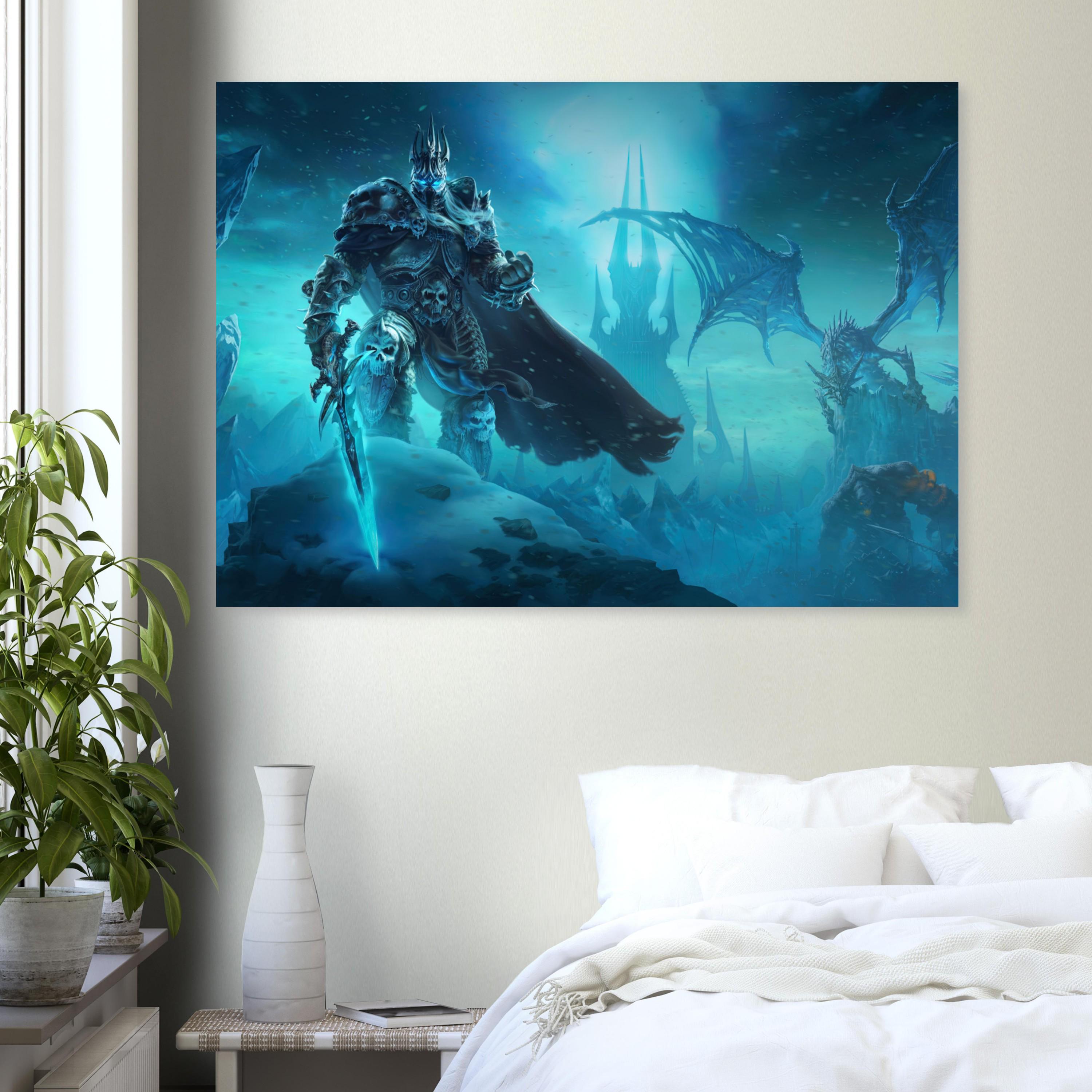 Dw Wraith Wow Wraith of the Lich King Poster, World of Warcraft, Gaming, Wall ...