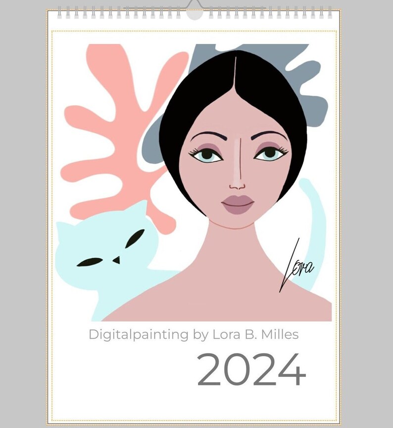 Kunstkalender 2024 Etsy De Kunstkalender 2024 Etsy De