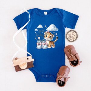 Cute Baby Tiger Infant One Piece Baby Shower Newborn Body Suit Cute Gift