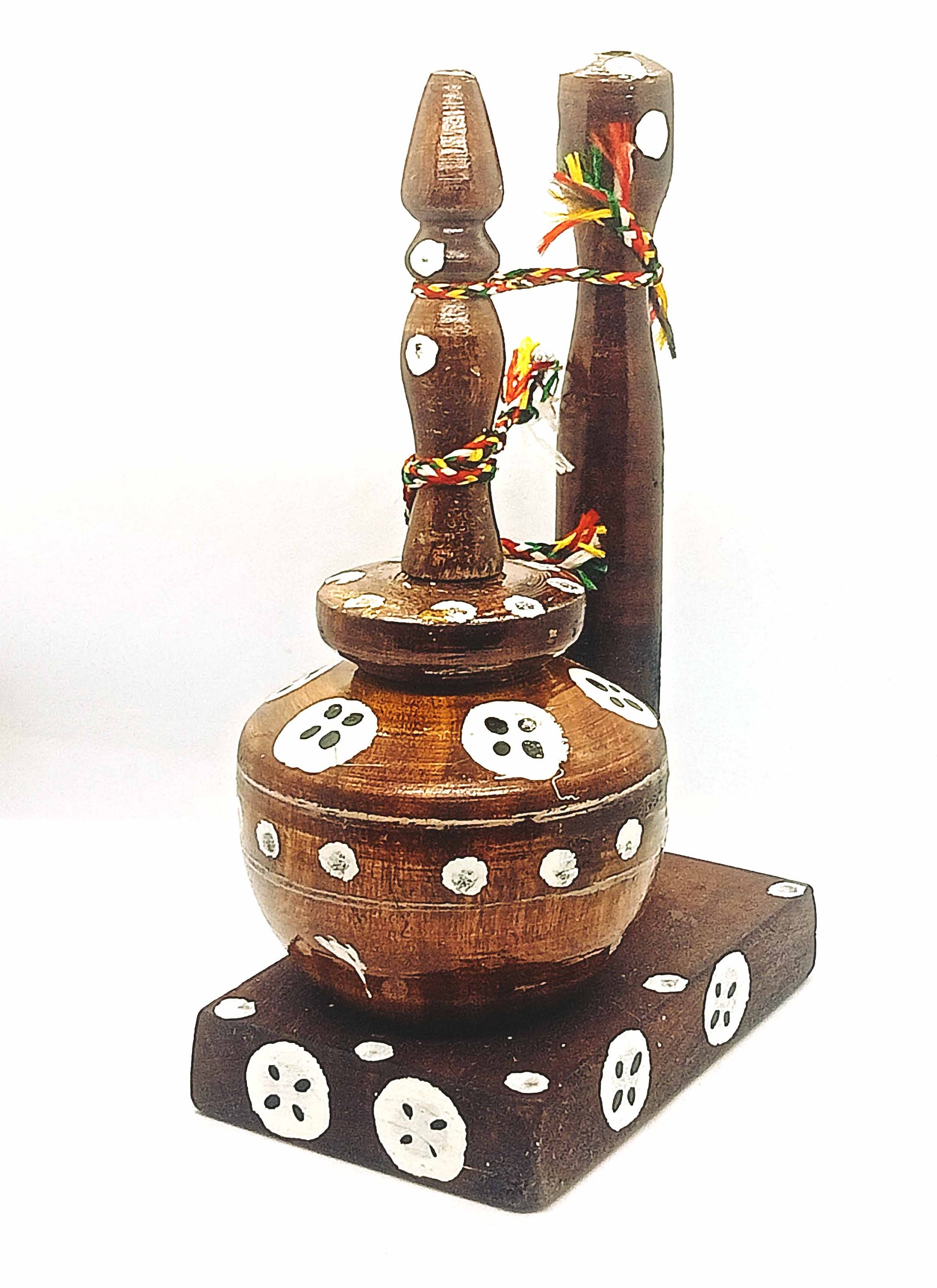 Laddu Gopal Ji Toy Wooden Dahi Handi for God Krishna Etsy