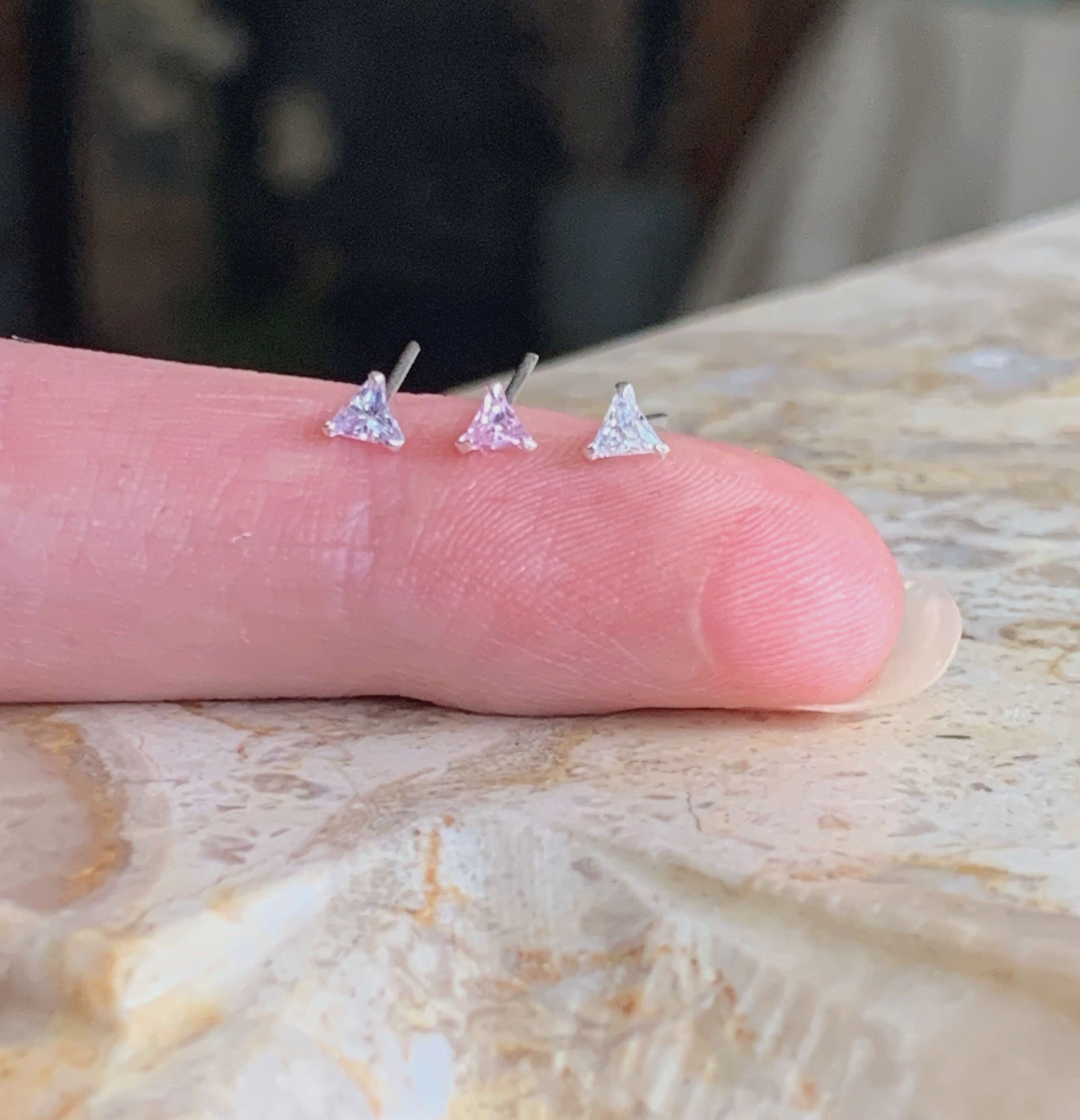 Gemnel Sterlina Del Commercio All'ingrosso Di Gioielli In Argento Trapezio Roton - Foto 5