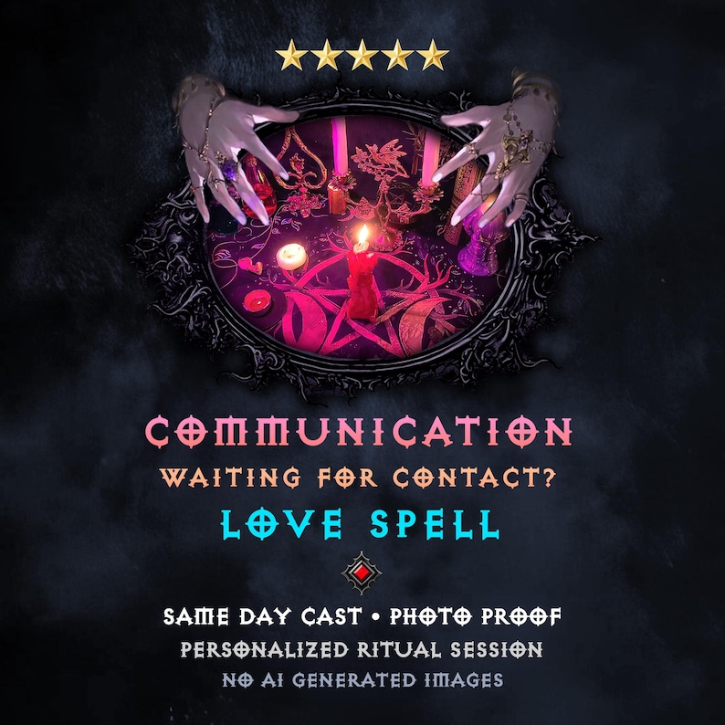 Communication Spell · Reach Out Spell · Reconciliation Spell · Relationship Spell · Love Ritual