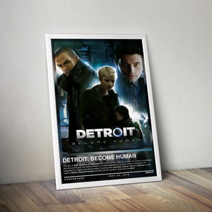 Connor Detroit become human  Poster for Sale by Limaqq