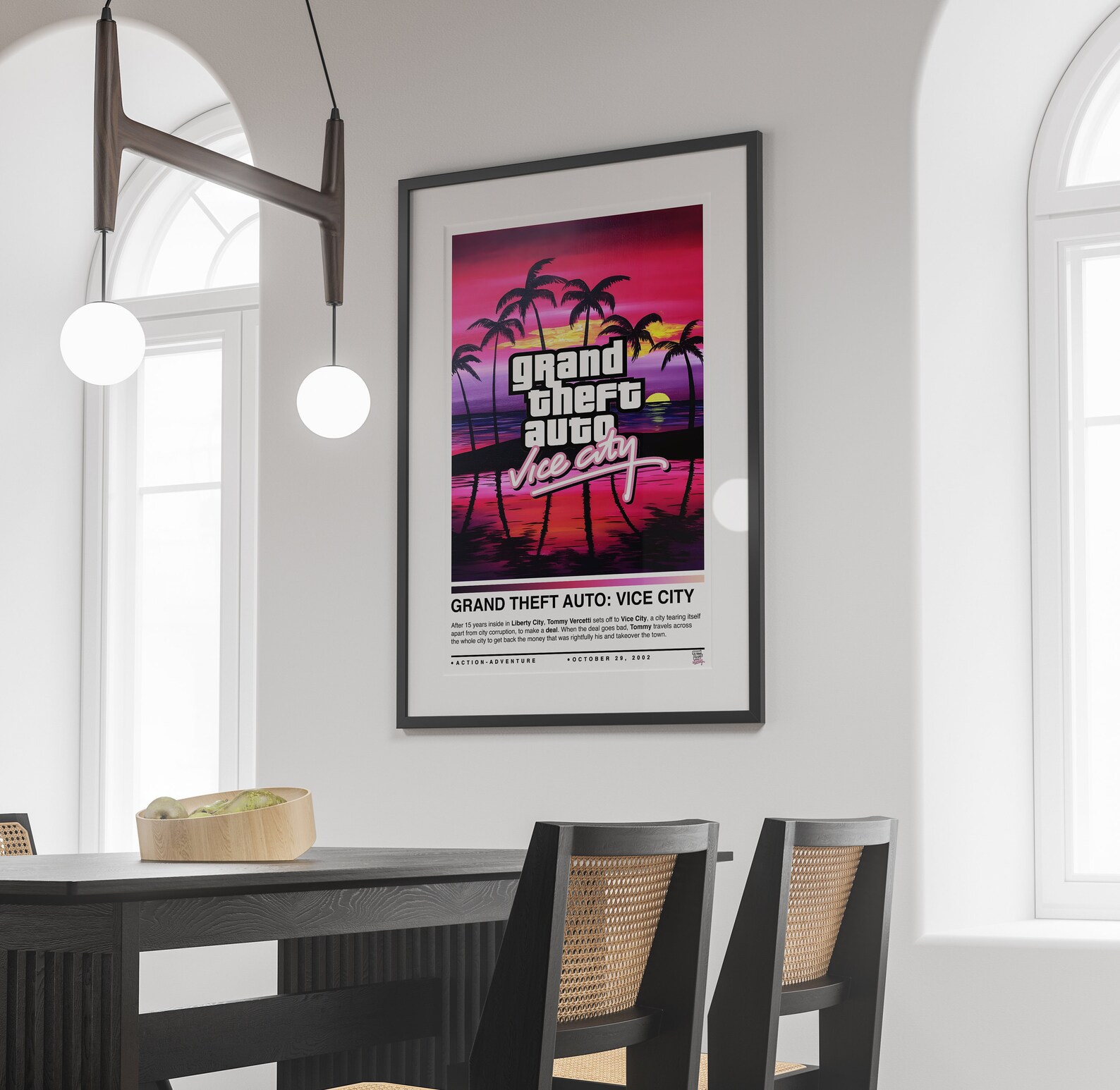 Grand Theft Auto Vice City Poster GTA Poster Gaming Poster - Etsy