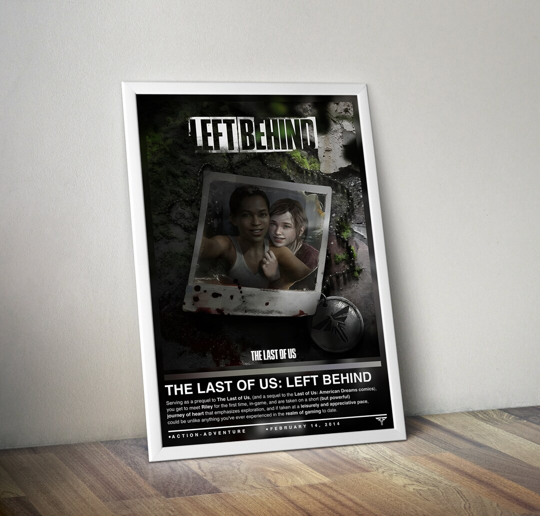 The Last of Us: Left Behind Poster the Last of Us Prints - Etsy