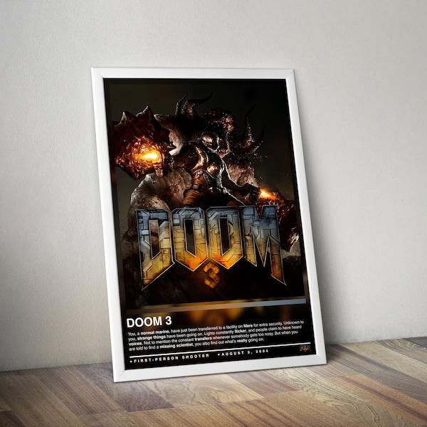 Doom 3 Posters - Etsy