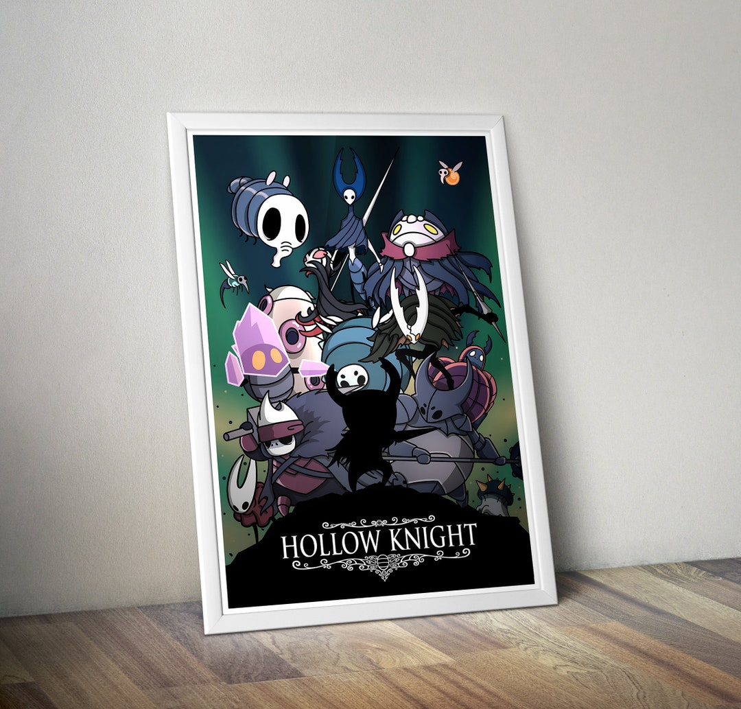 Hollow Knight Poster Hollow Knight Prints Gaming Posters Video Game ...
