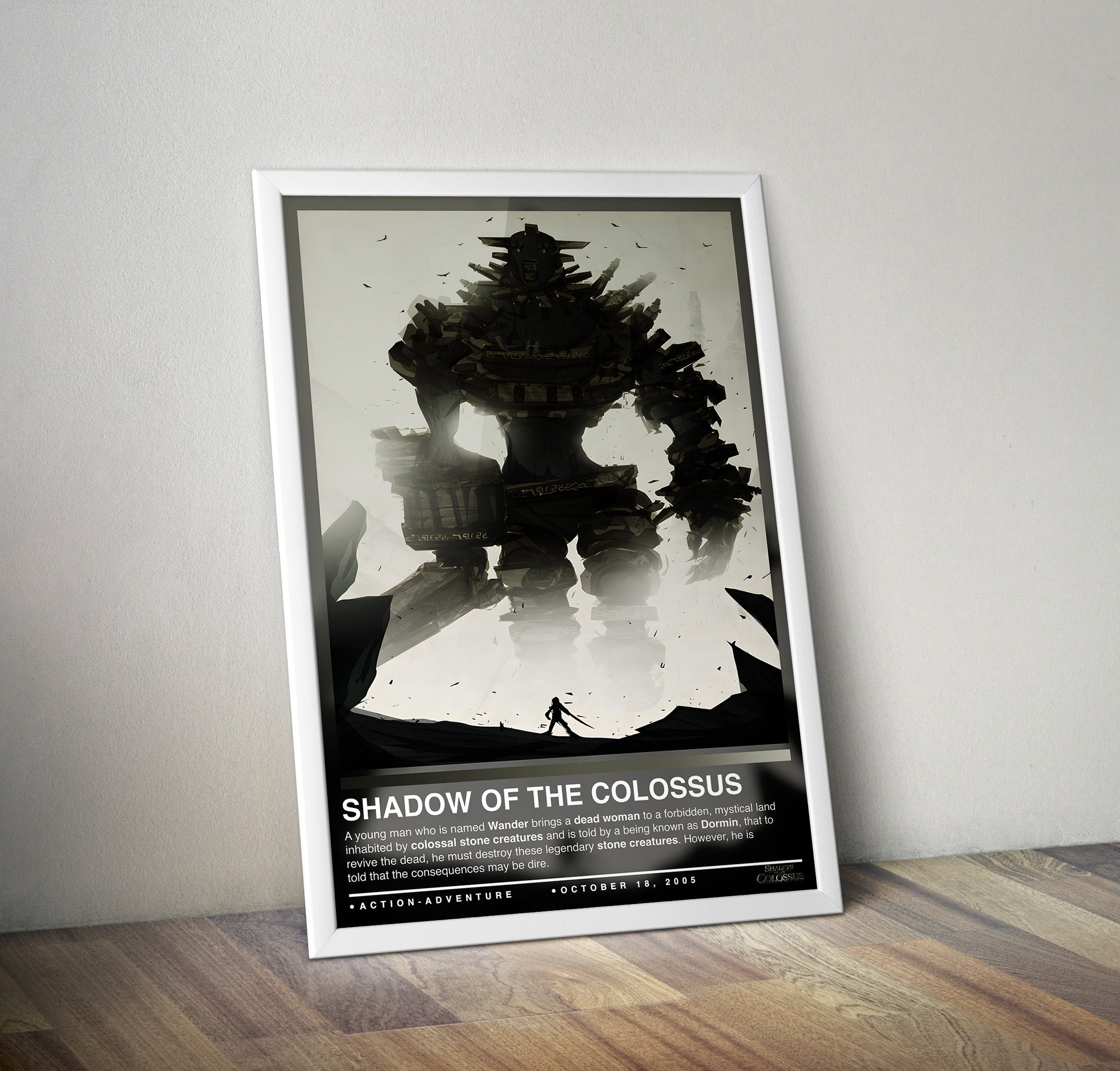 Shadow Of The Colossus Posters Online - Shop Unique Metal Prints