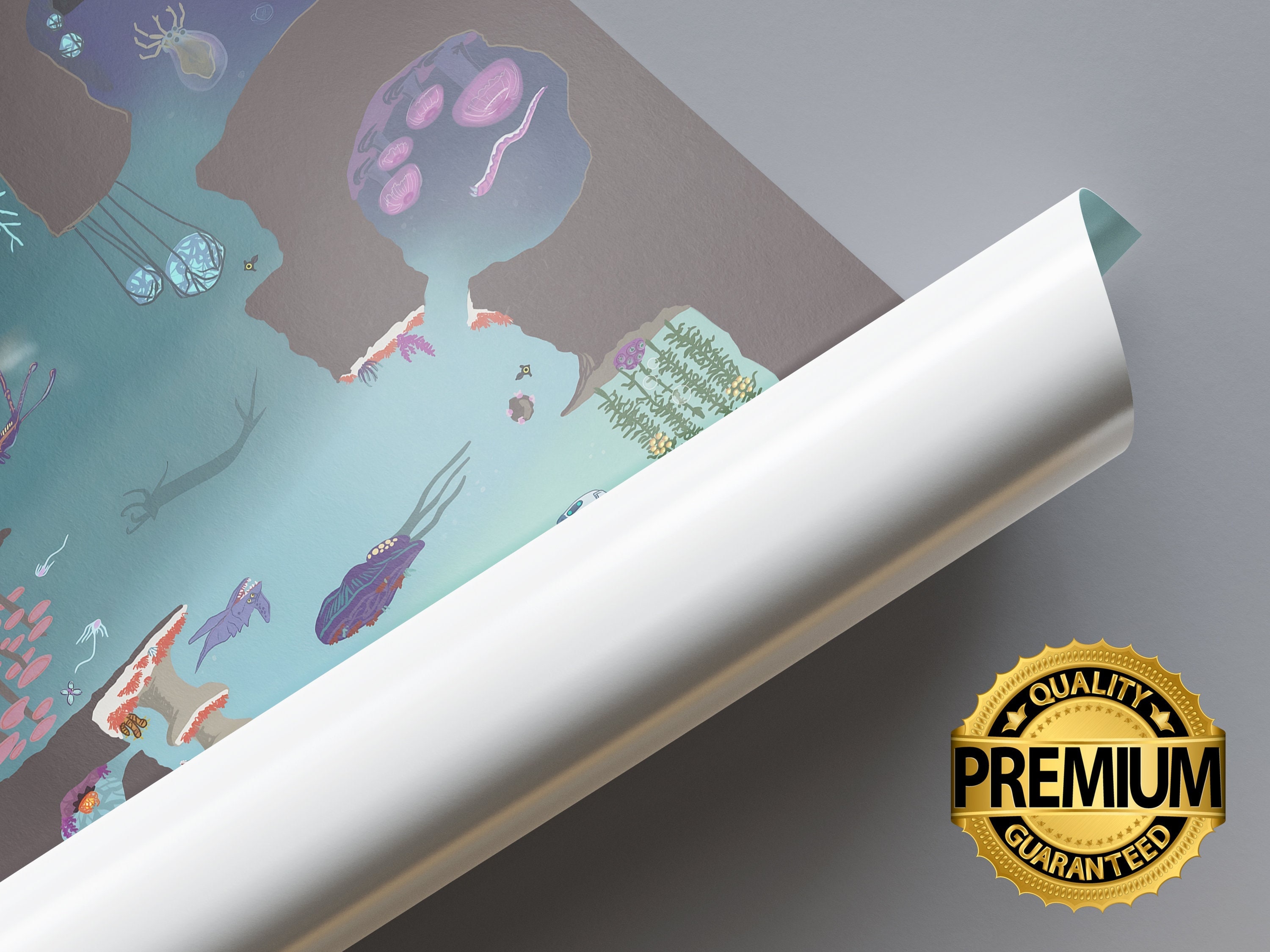 Subnautica Poster Subnautica Prints Gaming Poster Gaming - Etsy