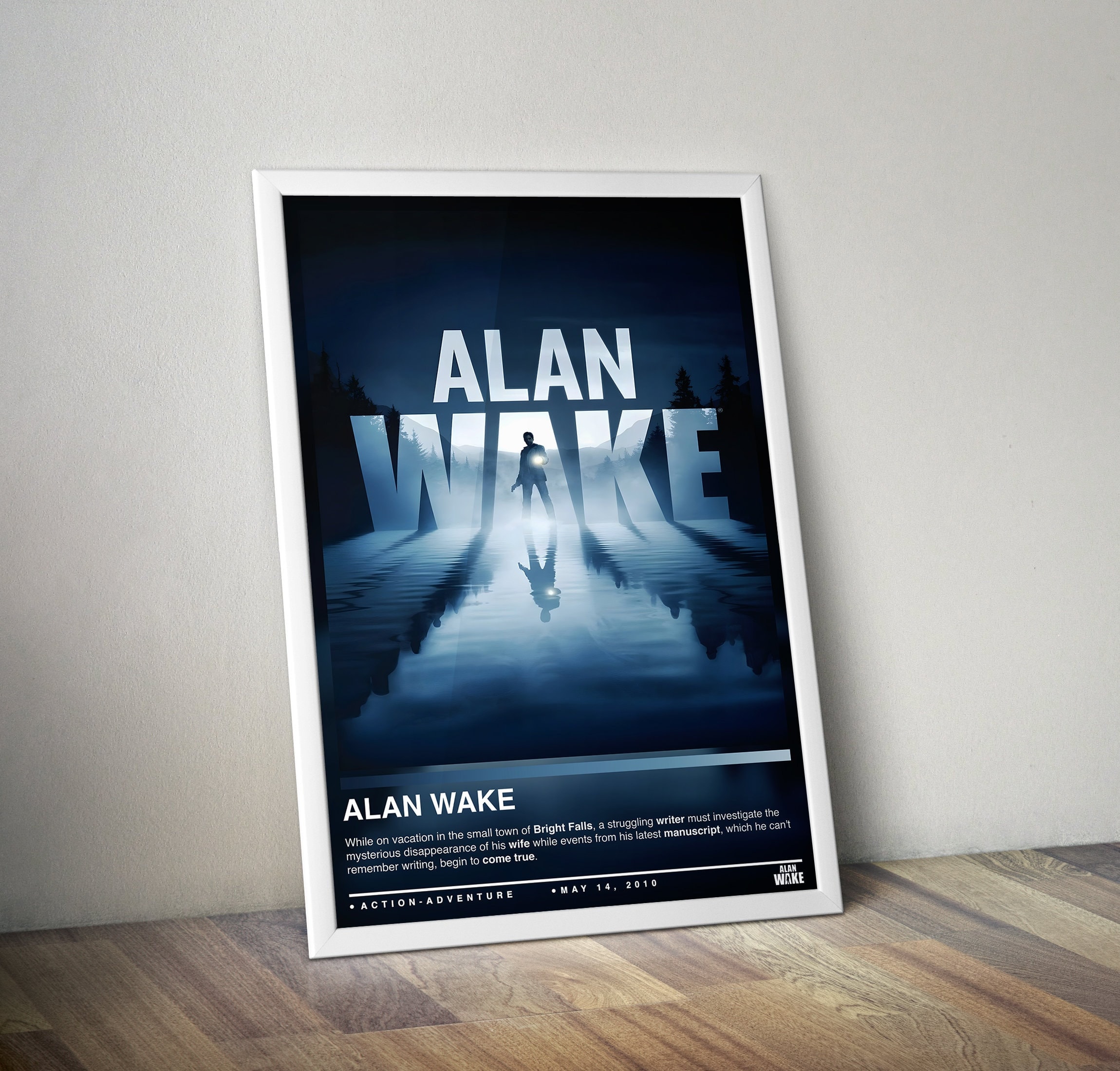 Steam Game Covers: Alan Wake Box Art