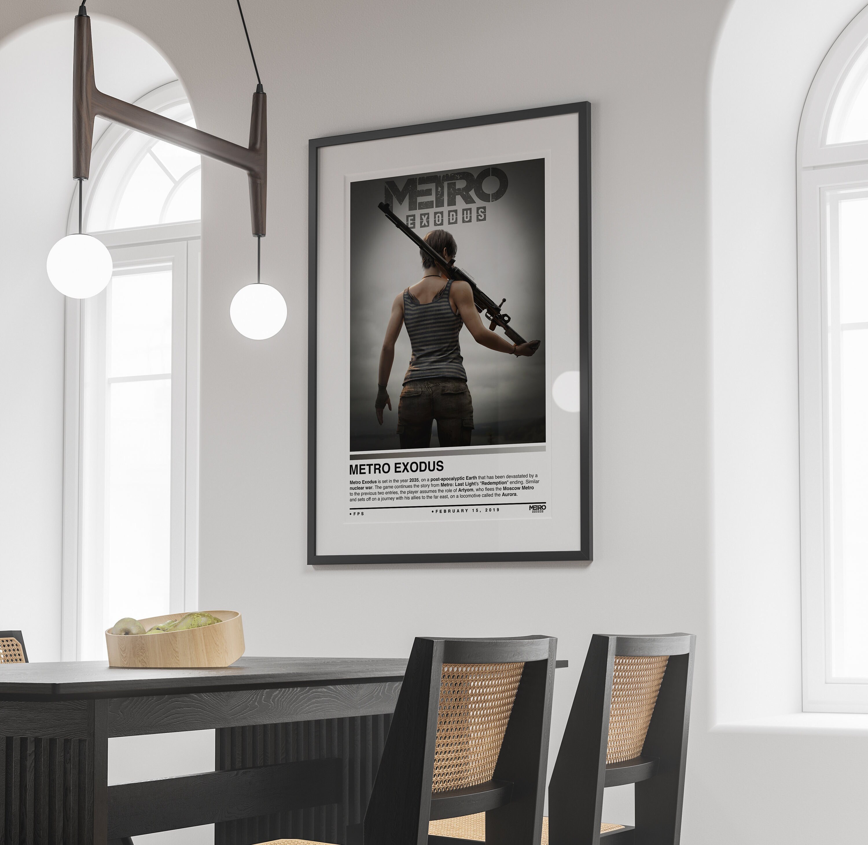 Metro Exodus Poster Metro Exodus Print Gaming Poster 4 - Etsy
