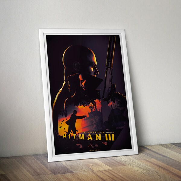 Hitman Wall Poster - Etsy