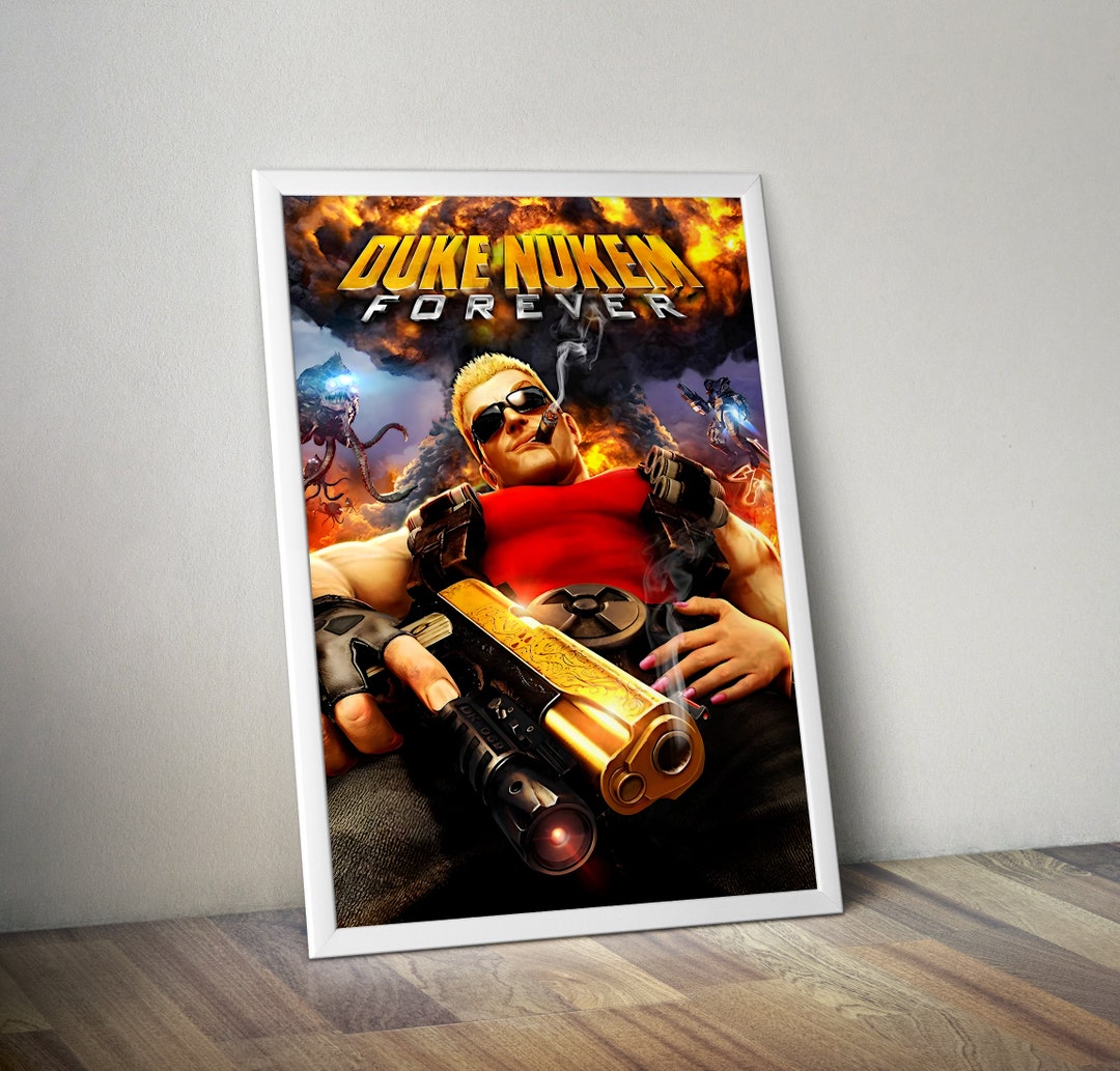 Duke Nukem Forever Poster Gaming Poster Duke Nukem Prints Video Game ...