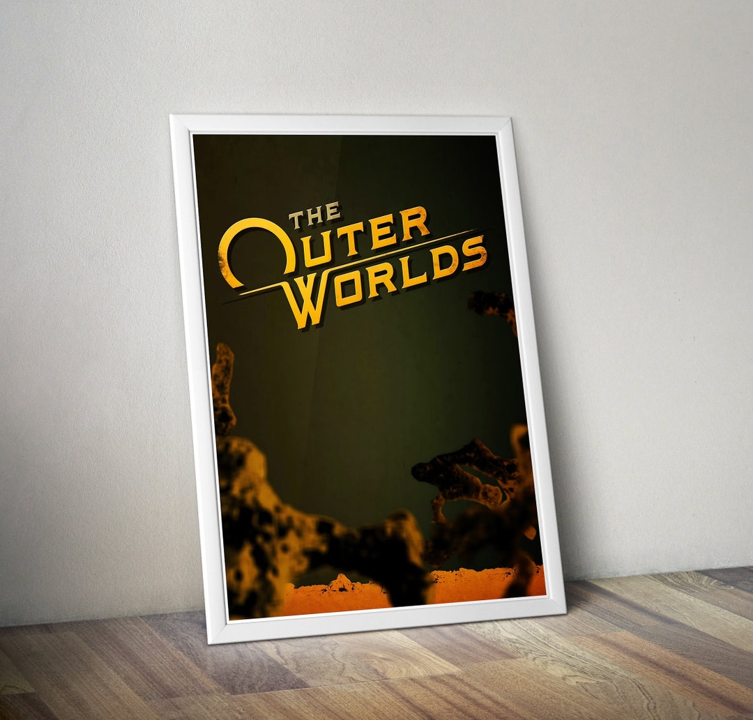 The Outer Worlds Poster Outer Worlds Prints Video Game Posters Gaming ...