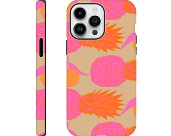 PINK PINEAPPLE von NOAtelier - Exklusive Premium iPhone Handyhülle