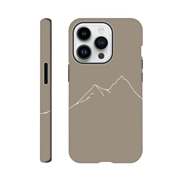 MOUNTAIN von NOAtelier - Exklusive Premium iPhone Handyhülle Tough Case