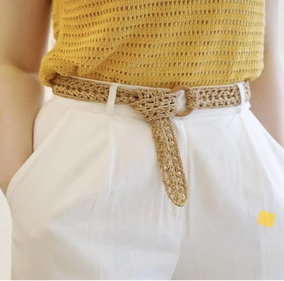 rattan belt