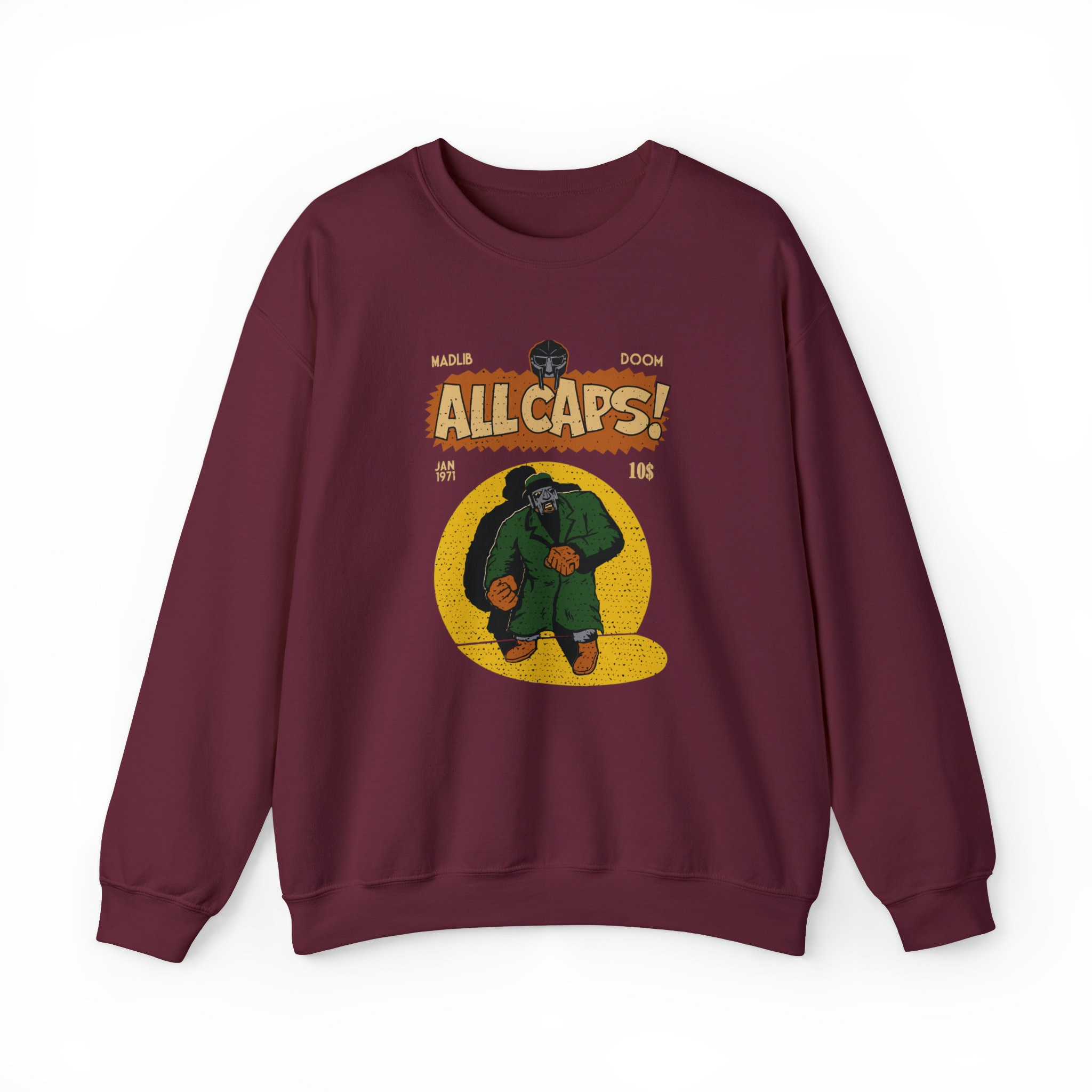 ✈ MADLIB MF DOOM (ALL CAPS!) Tシャツ MF Doom - All Caps T-SHIRT NEW – Hi-Voltage Records