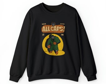 Madlib Doom All Caps Sweatshirt: Hip Hop Rap Music - Etsy