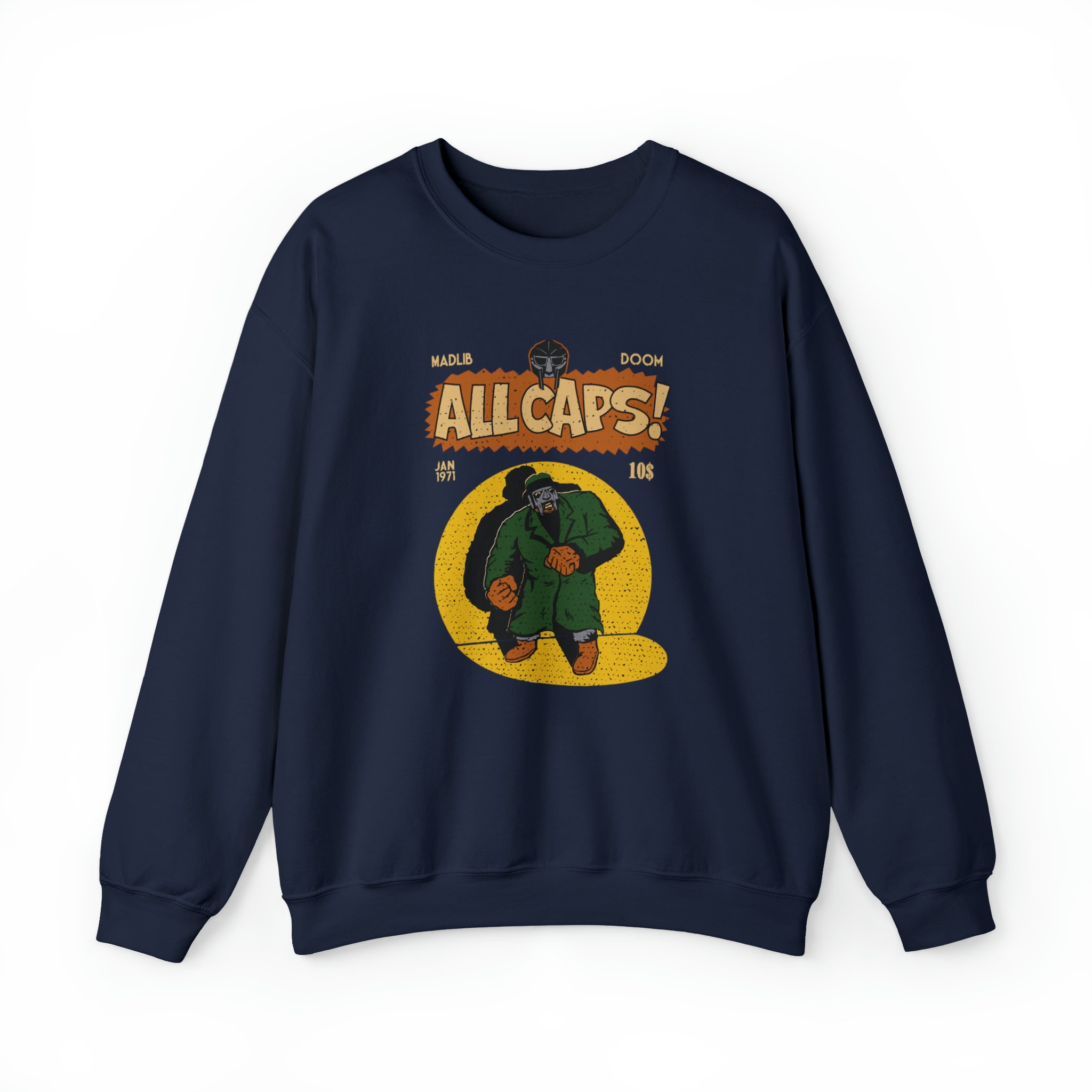 ✈ MADLIB MF DOOM (ALL CAPS!) Tシャツ MF Doom - All Caps T-SHIRT NEW – Hi-Voltage Records