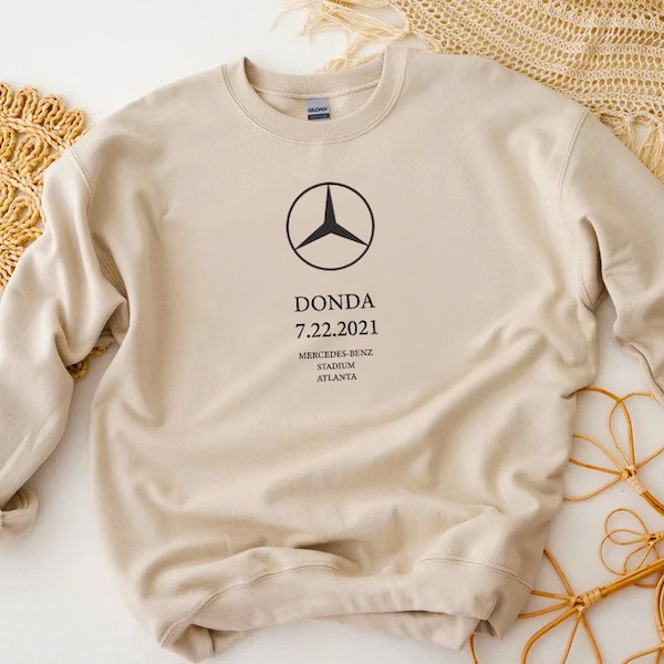 Kanye West Donda Mercedes Benz Stadium Sweatshirt, Kanye West Donda sweatshirt, College drop out sweatshirt